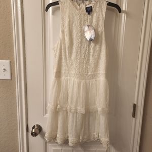 Beauty and beast white dress